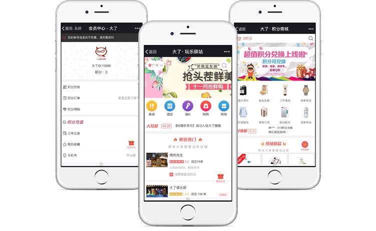 大了移动聚合支付平台